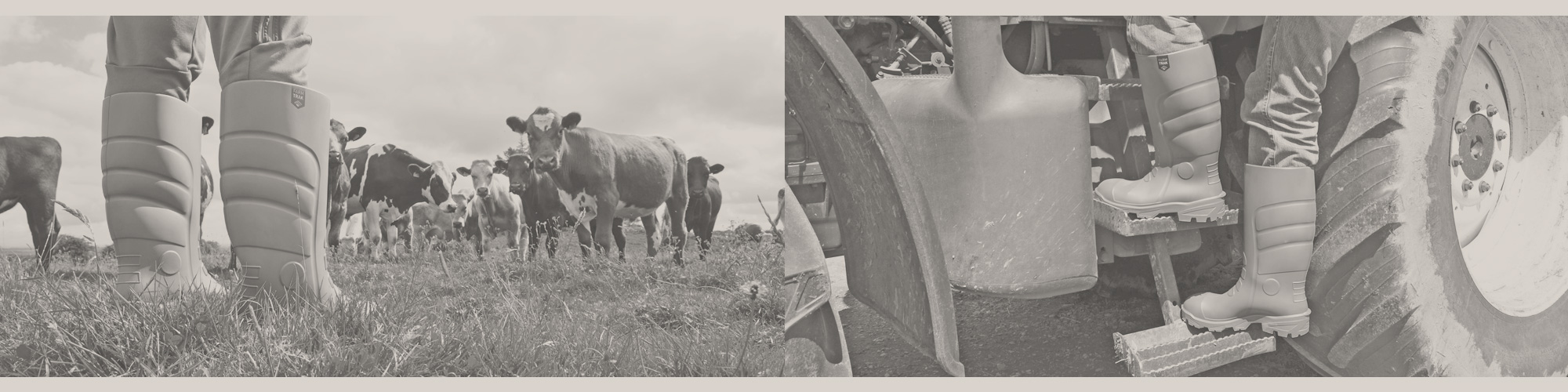 F-Tread Boots in use by farmers