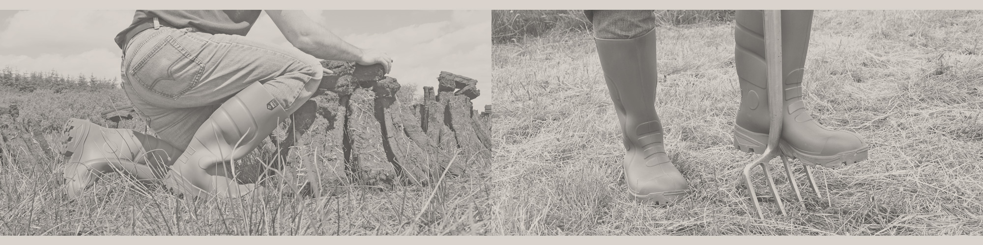 F-Tread Boots in use by farmers